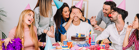 День рождения, девичник или <br> вечеринка друзей